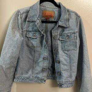Guess womens jean jacket